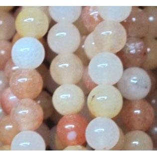 tiny agate beads, round