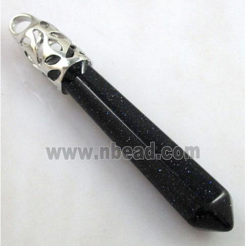 Blue sandstone Pendant, stick, point