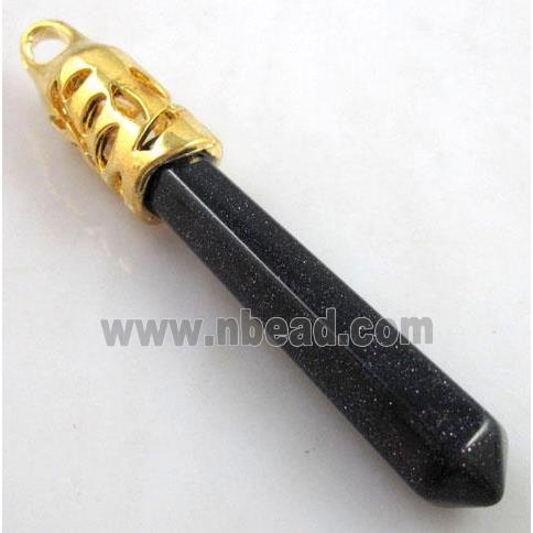 Blue sandstone Pendant, stick, point