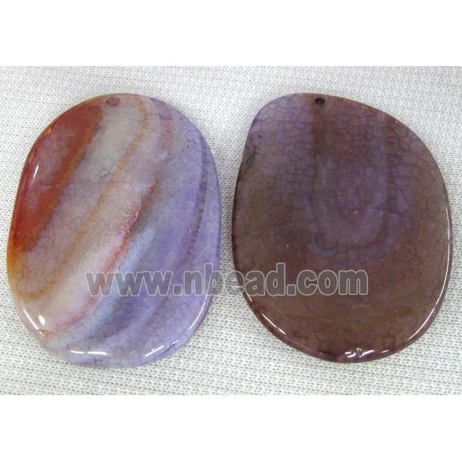 agate stone pendant