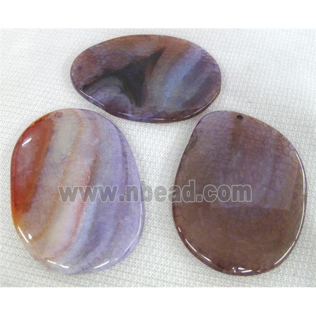 agate stone pendant