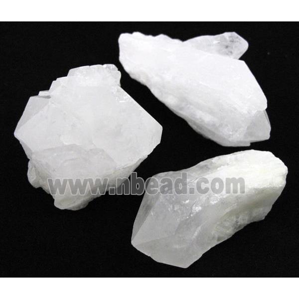 Crystal Quartz Pendant Freeform Undrilled