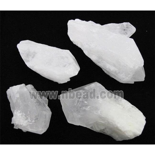 Crystal Quartz Pendant Freeform Undrilled