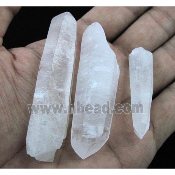 Crystal Quartz Stick Pendant Undrilled