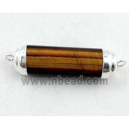 Tiger eye stone connector, stick