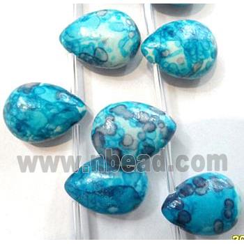 Rain colored stone bead, stability