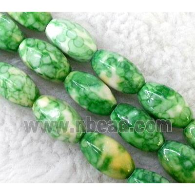 Rain colored stone bead, stability