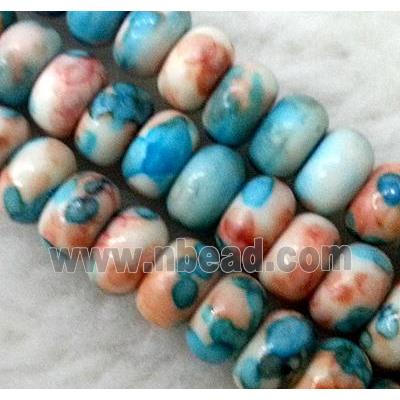 Rain colored stone bead, stability