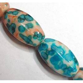 Rain colored stone bead, stability