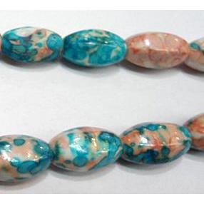 Rain colored stone bead, stability