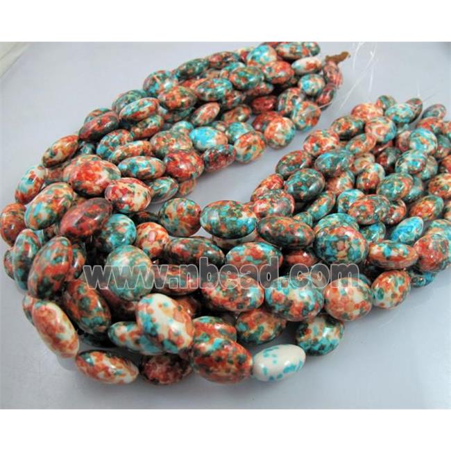 rainforest stone bead, stability, flat rice