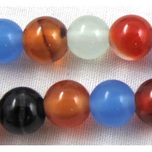 Mixed Gemstone beads, Round