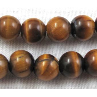 round Tiger eye beads