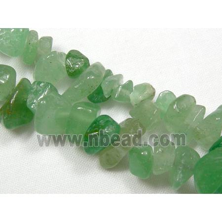 Green Aventurine Chip Beads