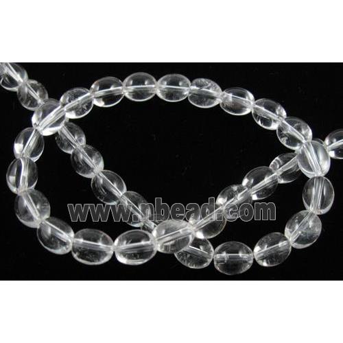 Natural Clear Quartz Bead, rice