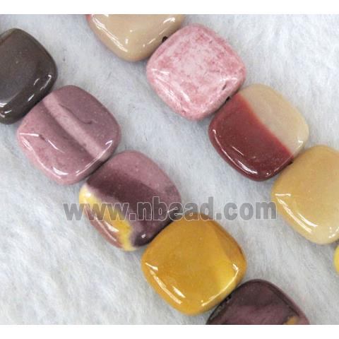 Mookaite jasper Bead, square