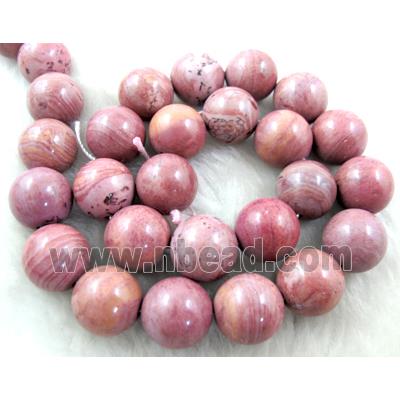 barzil Rhodonite Beads, round gemstone