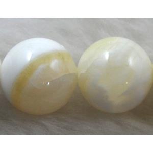 round Tridacna Shell Beads