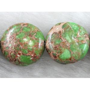 Sea Sediment Jasper, flat round