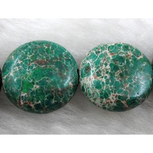 Sea Sediment Jasper, flat round