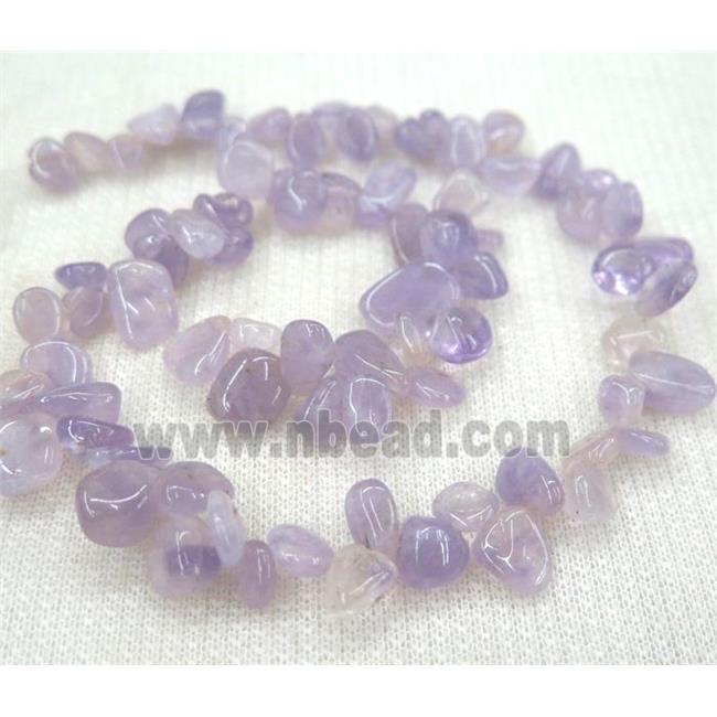 Chalcedony chip beads, freeform