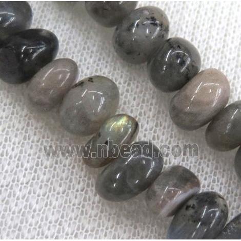 labradorite beads, chip, freeform