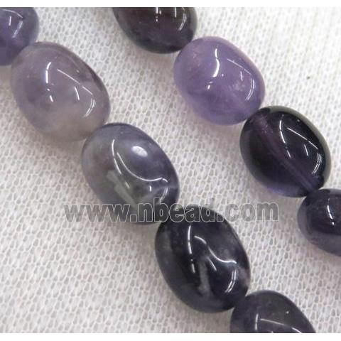 amethyst chips bead, freeform