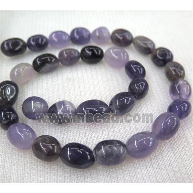 amethyst chips bead, freeform