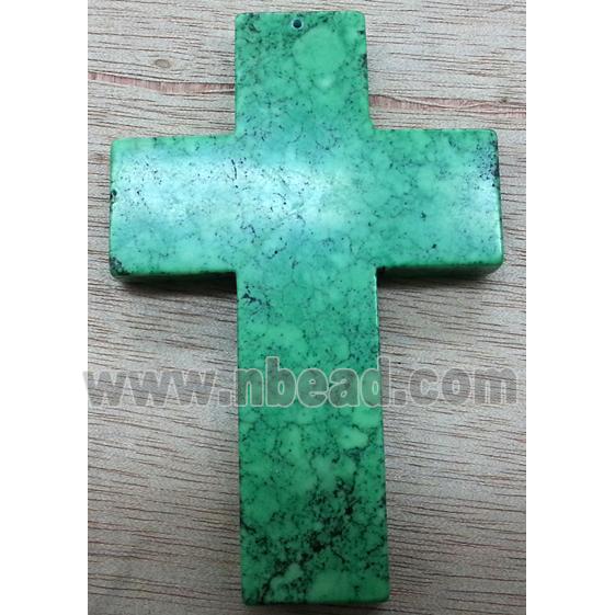 Cross Turquoise Pendant, stability