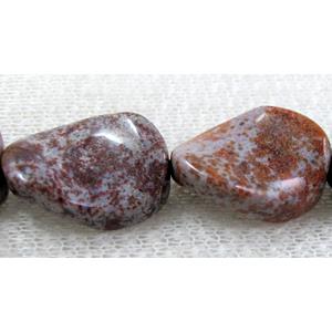 Natural Twist Leaf Gemstone bead