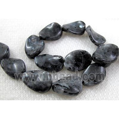 Natural Twist Leaf Gemstone bead