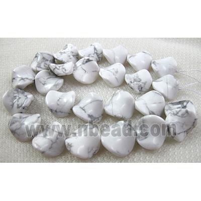 Natural Twist Coin Gemstone bead