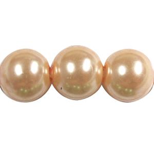 Round Glass Pearl Beads