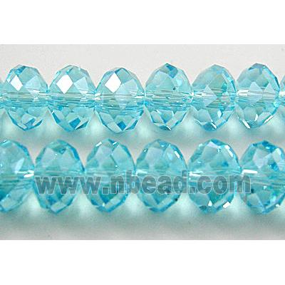 Chinese Crystal Beads, faceted rondelle