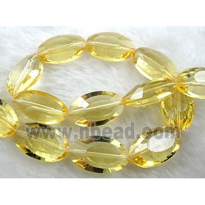 Crystal Glass Beads, faceted