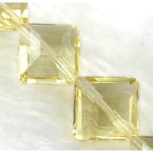 Crystal Glass Beads, faceted