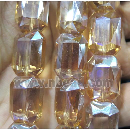 chinese crystal glass bead, faceted