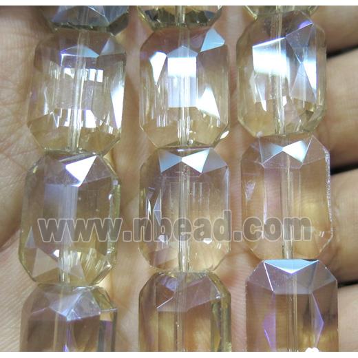 chinese crystal glass bead, faceted