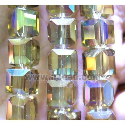 chinese crystal glass bead, faceted