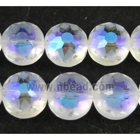 chinese crystal glass bead, faceted round