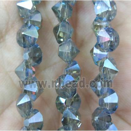 chinese crystal glass bead, diamondoid