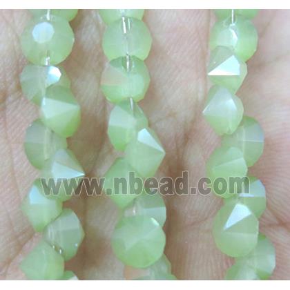 chinese crystal glass bead, diamondoid