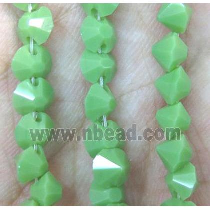 chinese crystal glass bead, diamondoid