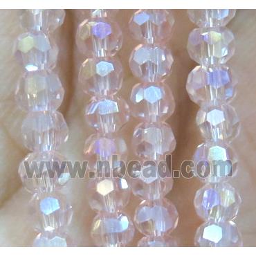 chinese crystal bead, faceted round