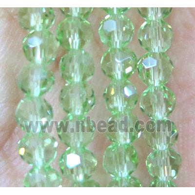 chinese crystal bead, faceted round