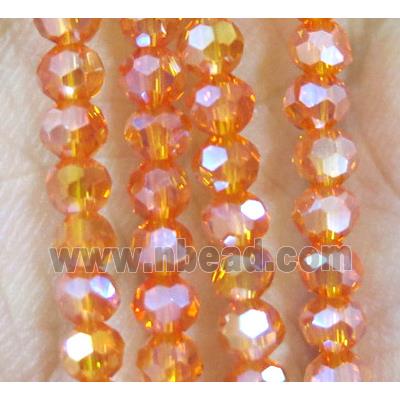 chinese crystal bead, faceted round