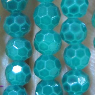 chinese crystal bead, faceted round