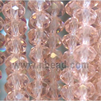 chinese crystal bead, faceted rondelle