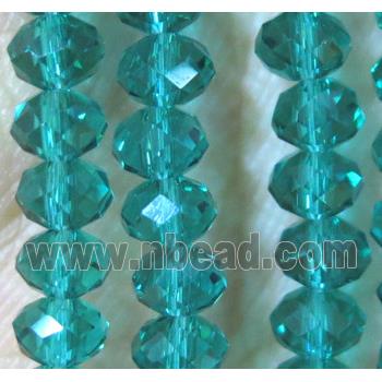 chinese crystal bead, faceted rondelle