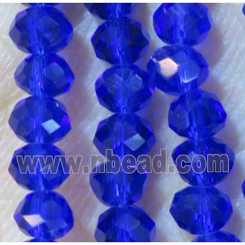 chinese crystal bead, faceted rondelle